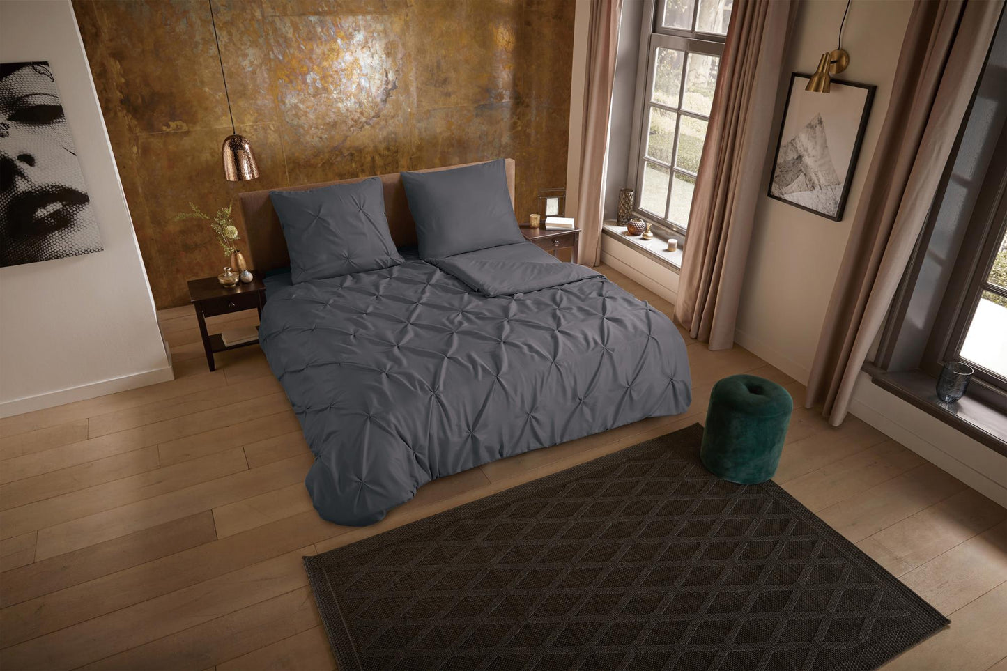 Dekbedovertrek Pure microvezel Elegance - Duitsland 155x220 + 1* 80x80 cm