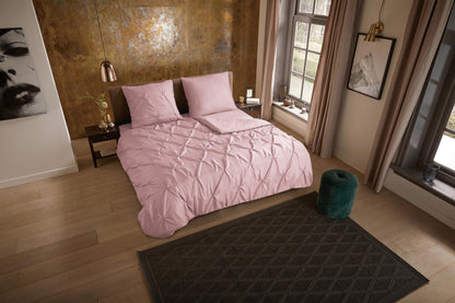 Dekbedovertrek Pure microvezel Elegance - 1 persoons 140Ã—200/220 cm
