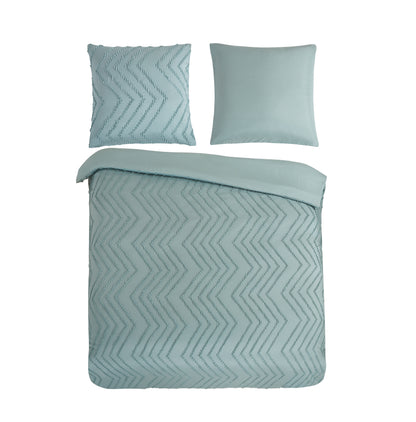 Dekbedovertrek Pure microvezel Zigzag - 2 persoons 200x200/220 cm