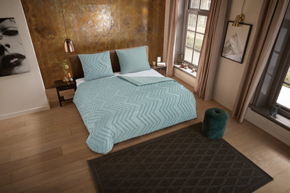 Dekbedovertrek Pure microvezel Zigzag - Duitsland 135x200 + 1* 80x80 cm