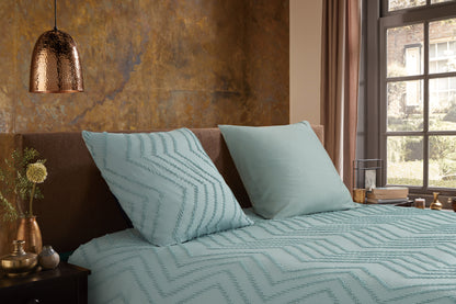 Dekbedovertrek Pure microvezel Zigzag - Duitsland 200x200 + 2* 80x80 cm