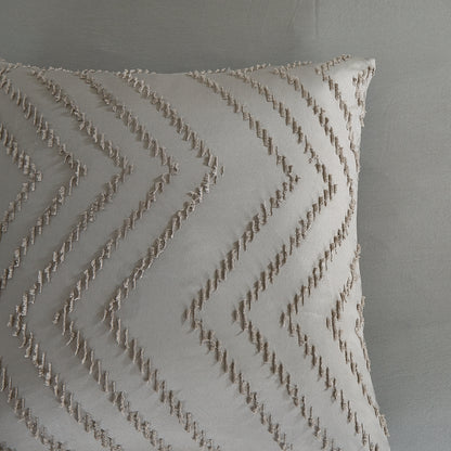 Dekbedovertrek Pure microvezel Zigzag - 1 persoons 140Ã—200/220 cm