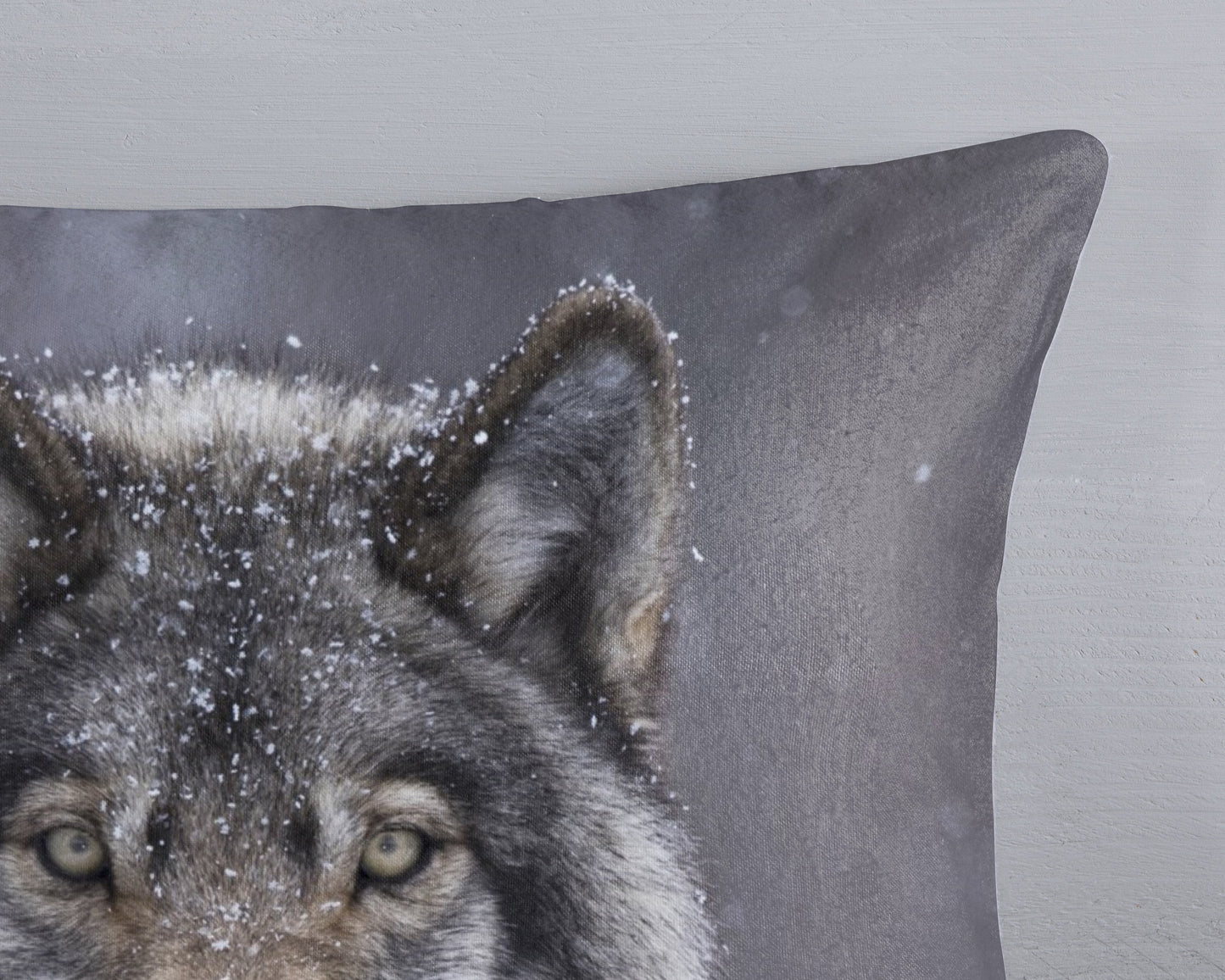 Dekbedovertrek Good Morning Flanel Wolfie - Duitsland 135x200 + 1* 80x80 cm