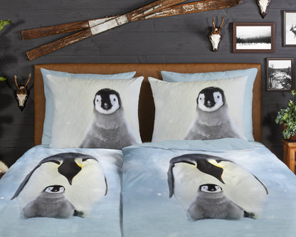 Dekbedovertrek Good Morning Flanel Pinga - Duitsland 155x220 + 1* 80x80 cm