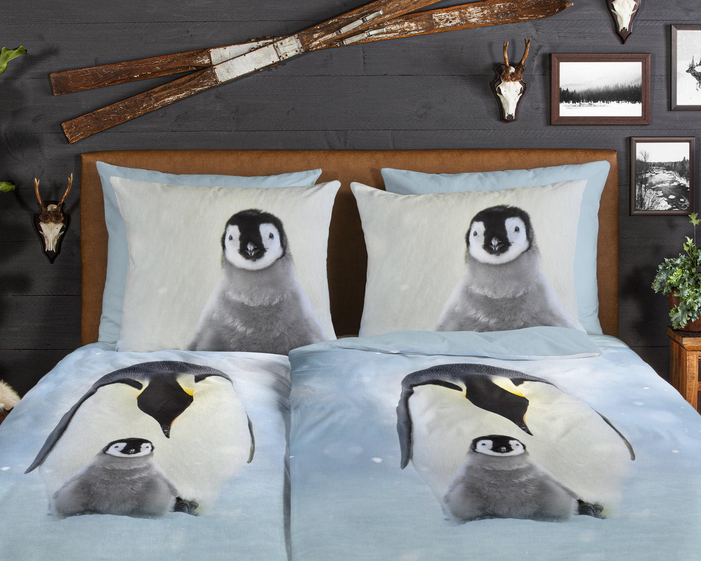 Dekbedovertrek Good Morning Flanel Pinga - Duitsland 200x200 + 2* 80x80 cm
