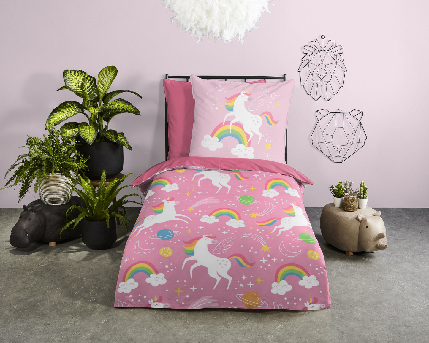 Wasbaar Kinderdekbed Bella - Synthetisch - Microvezel - Dekbed 135x200 cm
