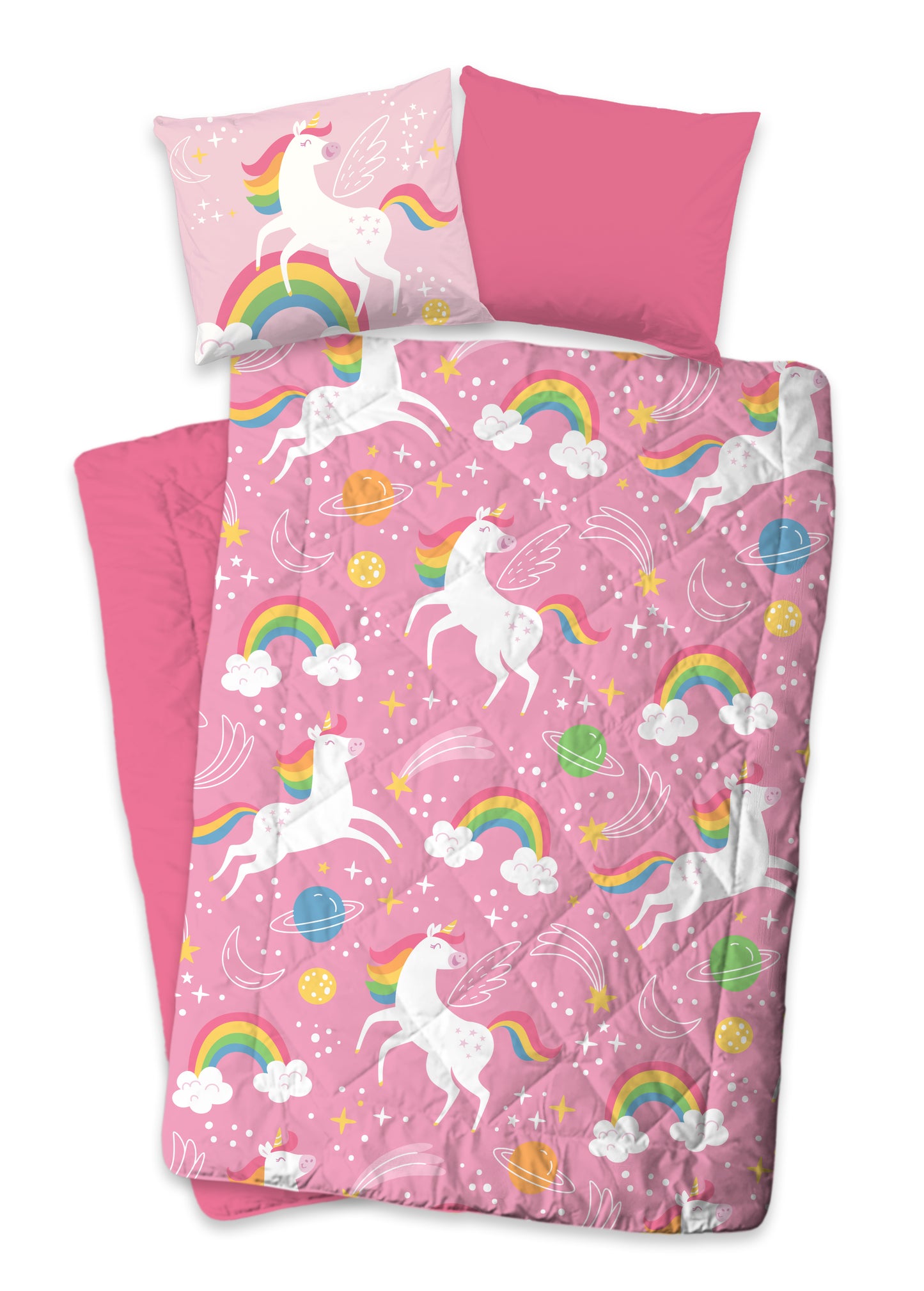 Wasbaar Kinderdekbed Bella - Synthetisch - Microvezel - Dekbed (140x200 cm)
