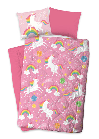 Wasbaar Kinderdekbed Bella - Synthetisch - Microvezel - Dekbed (140x200 cm)