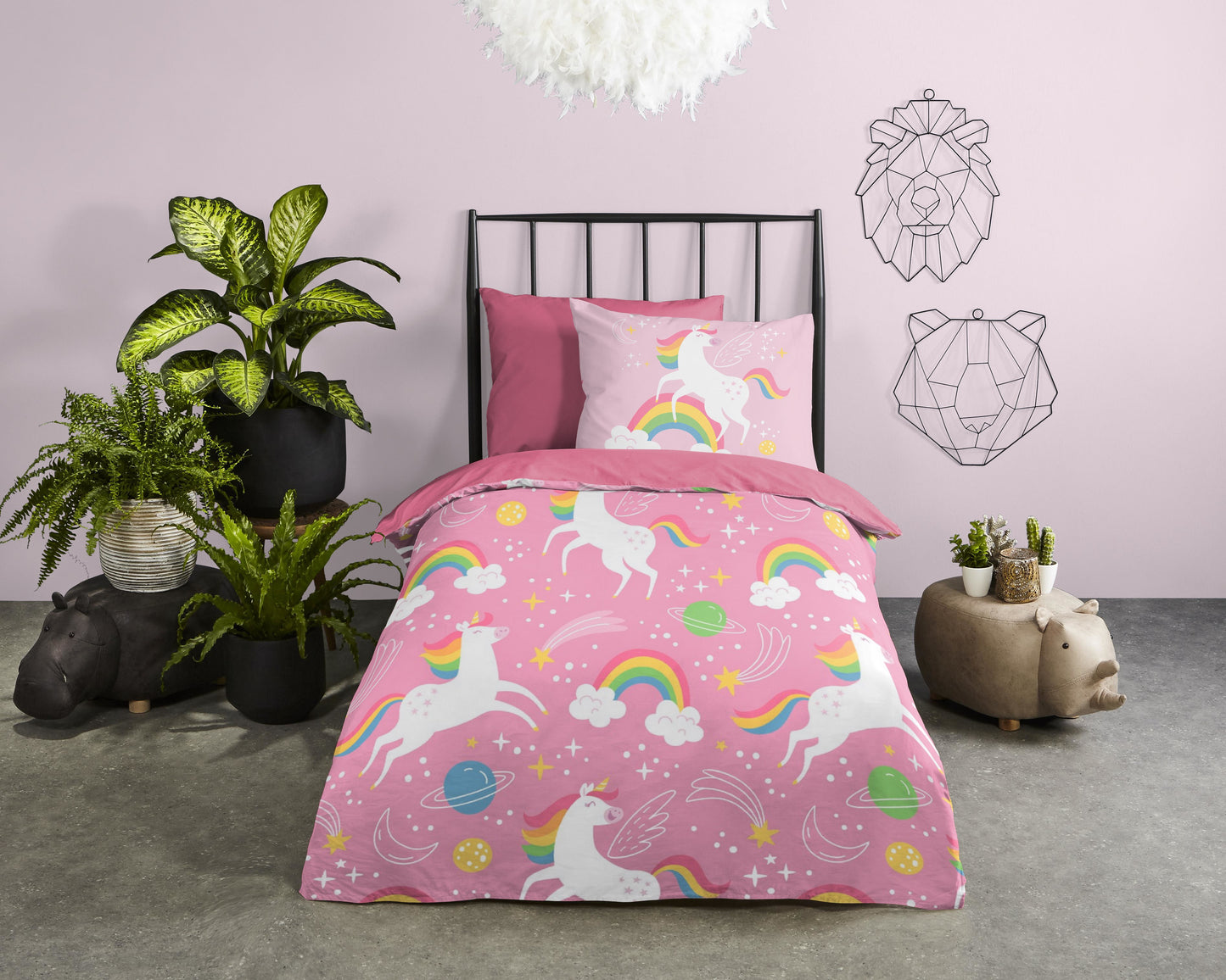 Wasbaar Kinderdekbed Bella - Synthetisch - Microvezel - Dekbed (140x200 cm)