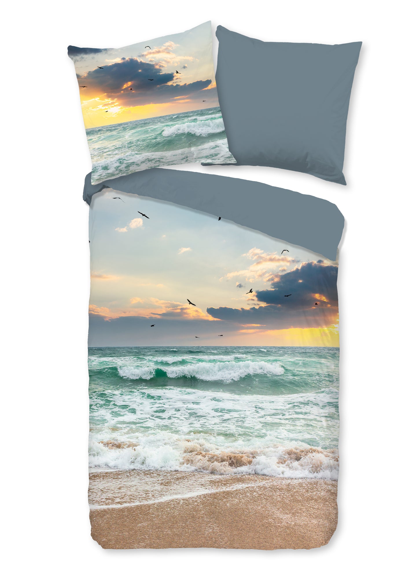 Dekbedovertrek Pure microvezel Samui - Duitsland 135x200 + 1* 80x80 cm