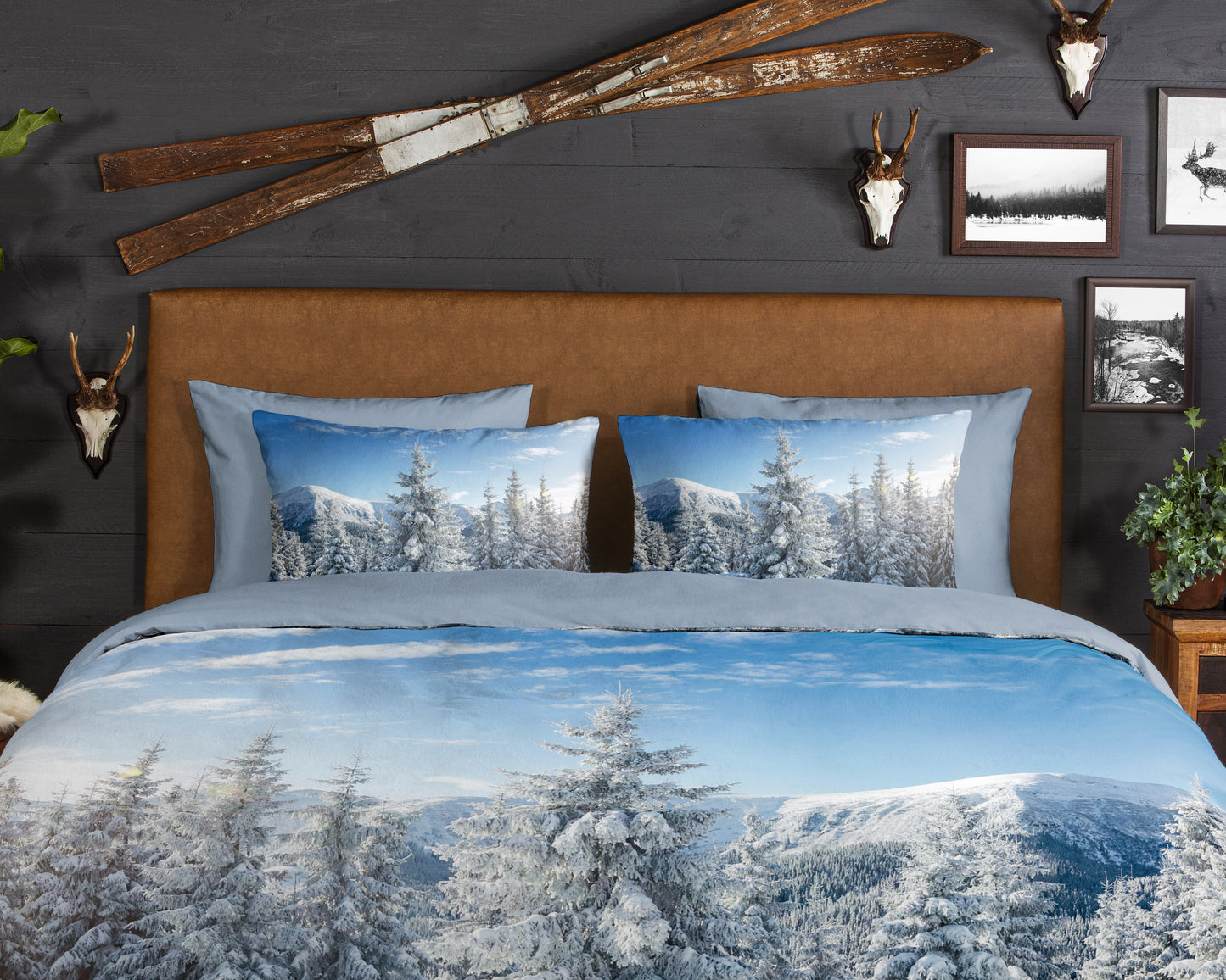 Dekbedovertrek Good Morning Flanel Albert - 2 persoons 200x200/220 cm