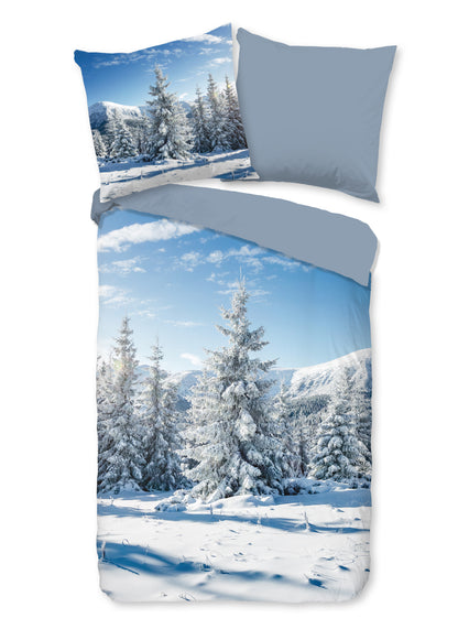 Dekbedovertrek Good Morning Flanel Albert - Duitsland 155x220 + 1* 80x80 cm