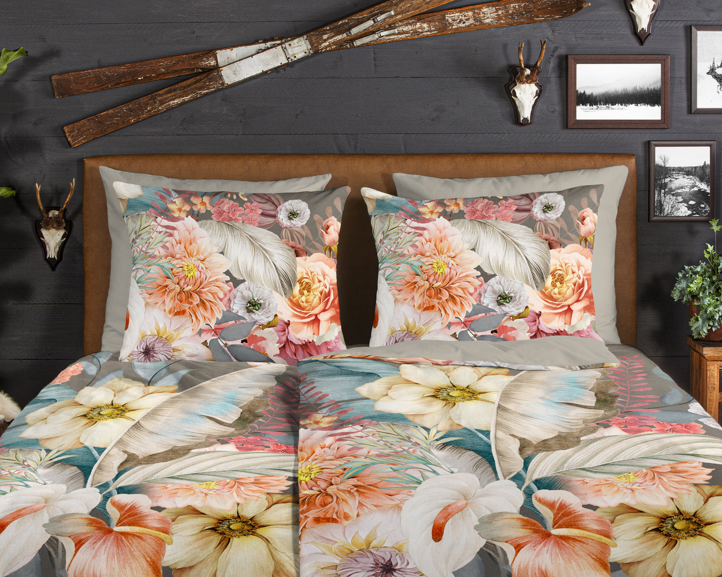 Dekbedovertrek Good Morning Flanel Rhode - Duitsland 155x220 + 1* 80x80 cm