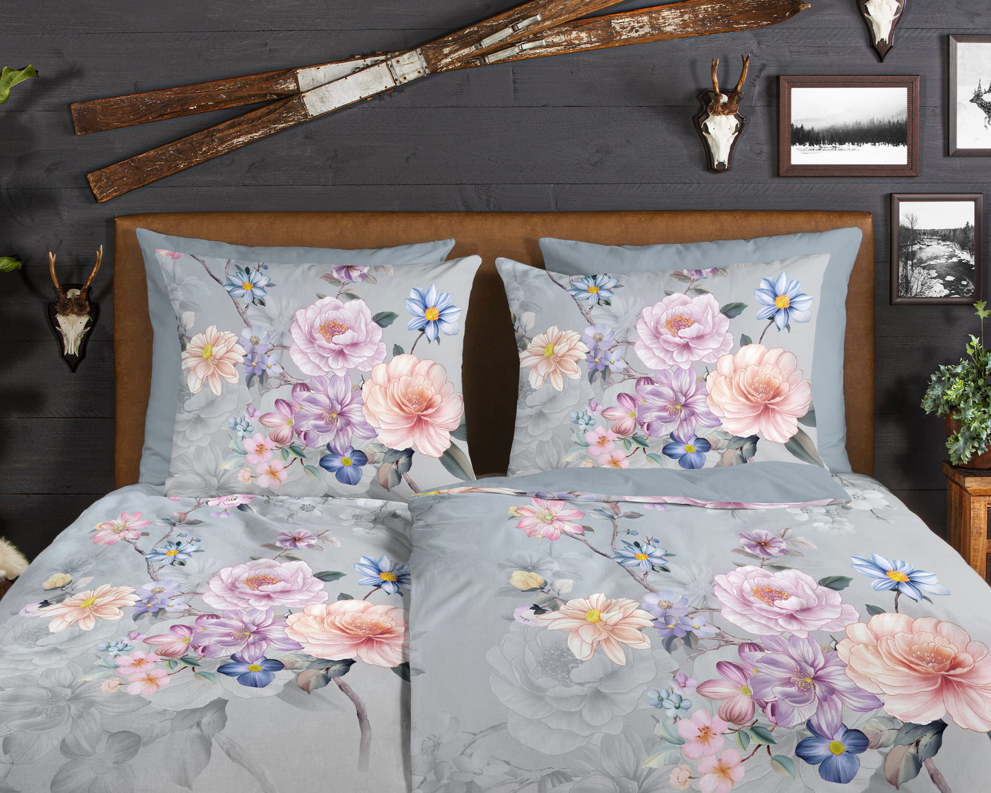 Dekbedovertrek Good Morning Flanel Elena - Duitsland 135x200 + 1* 80x80 cm