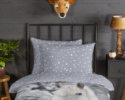Kinderdekbedovertrek Good Morning Flanel Bonnie - Oostenrijk 140x200 + 1* 70x90 cm