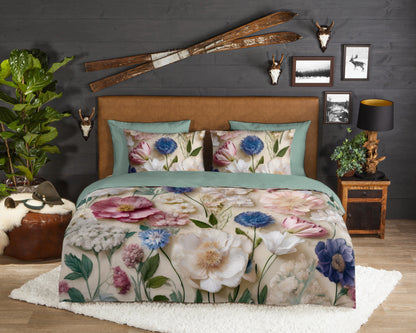 Dekbedovertrek Good Morning Flanel Zelma - 1 persoons 140Ã—200/220 cm
