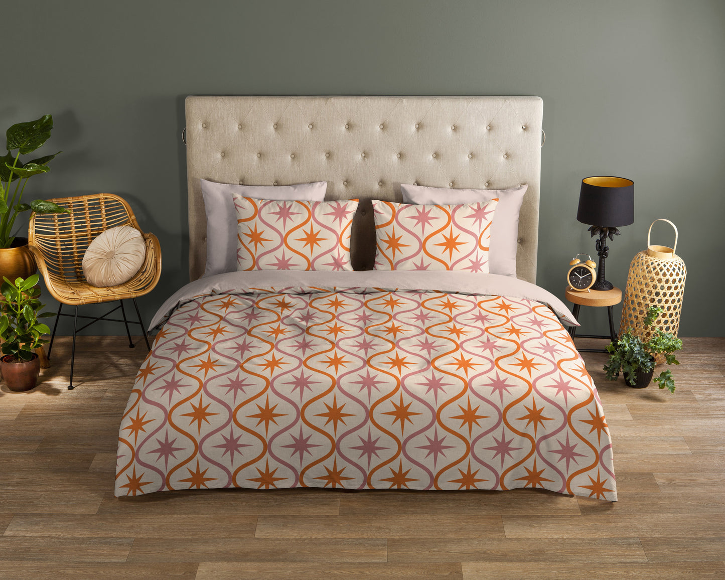 Dekbedovertrek Good Morning Eleanor - Lits jumeaux 240x200/220 cm