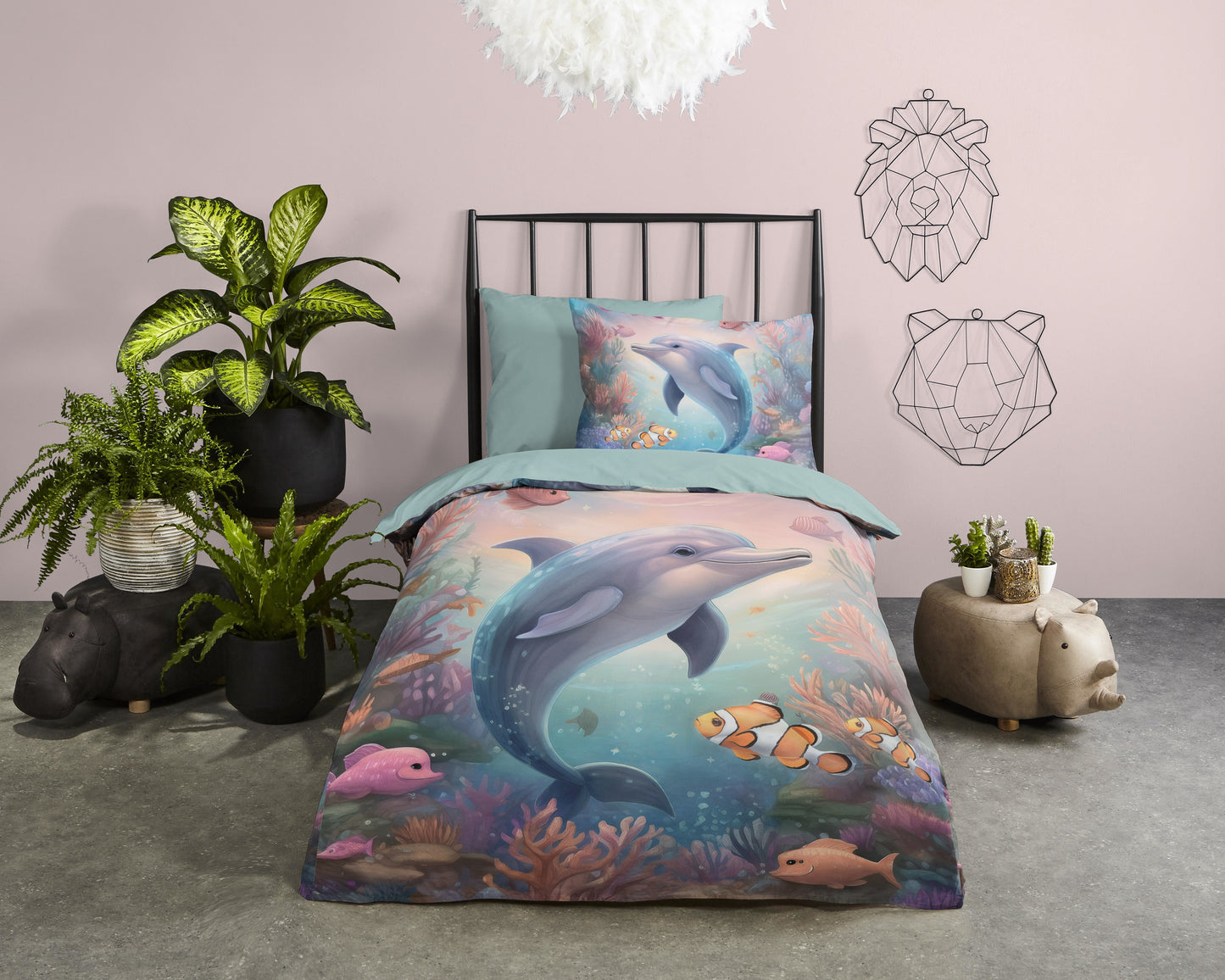 Kinderdekbedovertrek Good Morning Baya - 1 persoons 140Ã—200/220 cm