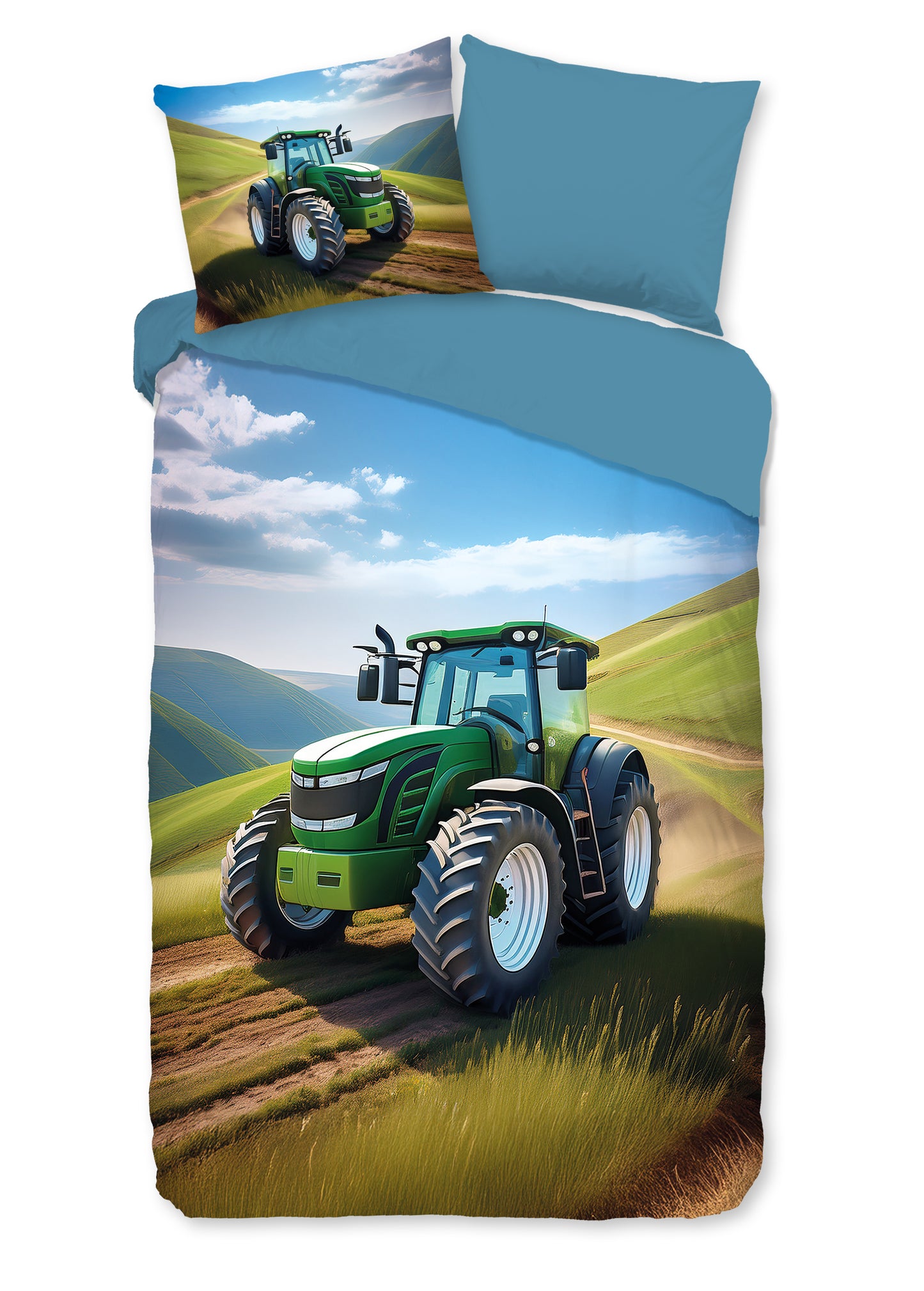 Kinderdekbedovertrek Good Morning Aart - 1 persoons 140Ã—200/220 cm