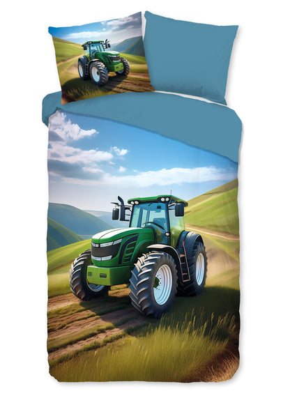 Kinderdekbedovertrek Good Morning Aart - 1 persoons 140Ã—200/220 cm