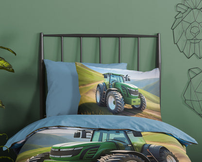 Kinderdekbedovertrek Good Morning Aart - 1 persoons 140Ã—200/220 cm