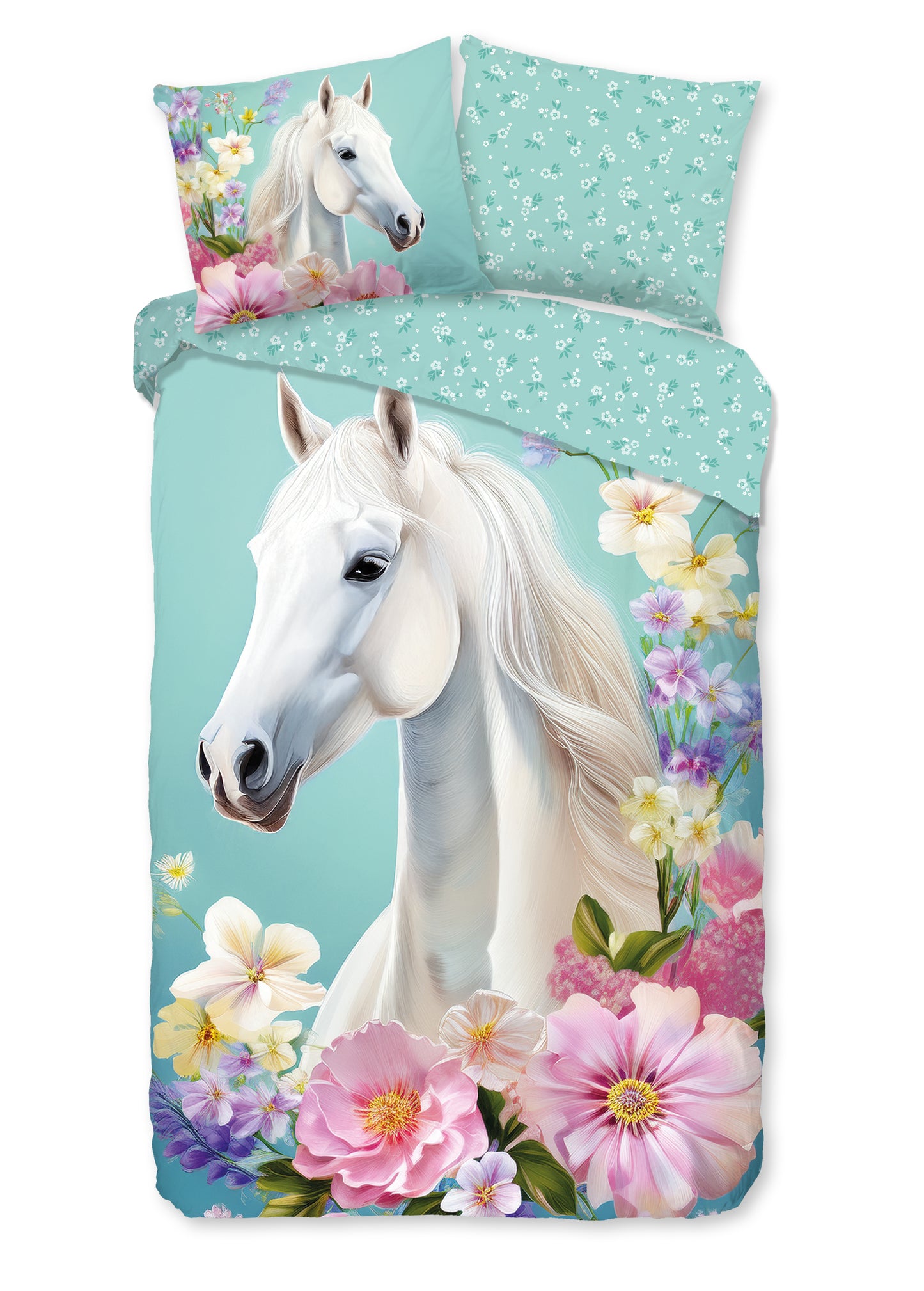 Kinderdekbedovertrek Good Morning Binky - 1 persoons 140Ã—200/220 cm