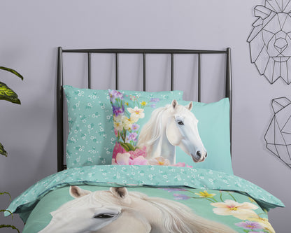 Kinderdekbedovertrek Good Morning Binky - 1 persoons 140Ã—200/220 cm