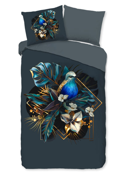 Dekbedovertrek Pure Larry - 1 persoons 140Ã—200/220 cm