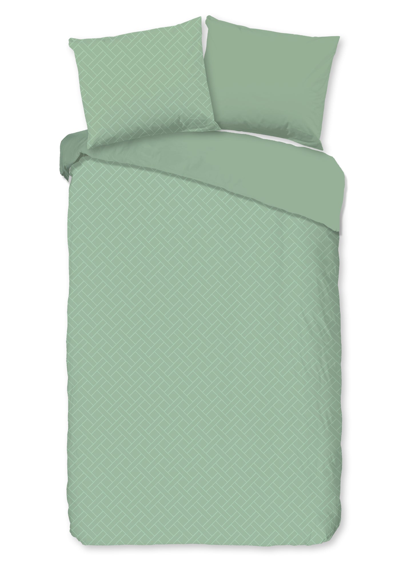 Dekbedovertrek Pure Rotterdam - 1 persoons 140Ã—200/220 cm