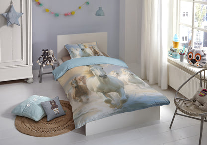 Kinderdekbedovertrek ZouZou Wild and free - 1 persoons 140Ã—200/220 cm