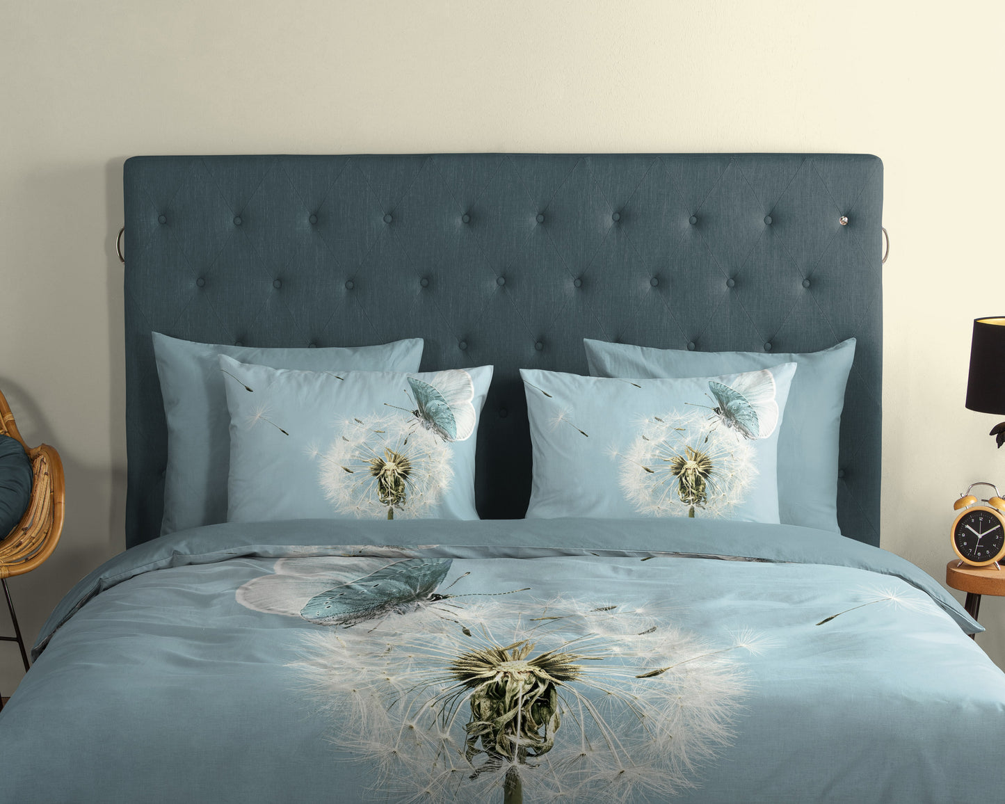 Dekbedovertrek Good Morning Papillon - 1 persoons 140Ã—200/220 cm