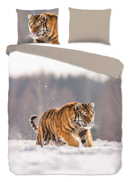 Dekbedovertrek Good Morning Siberian flanel - Lits jumeaux 240x200/220 cm