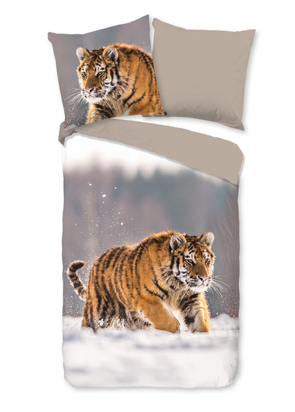 Dekbedovertrek Good Morning Siberian flanel - Duitsland 135x200 + 1* 80x80 cm