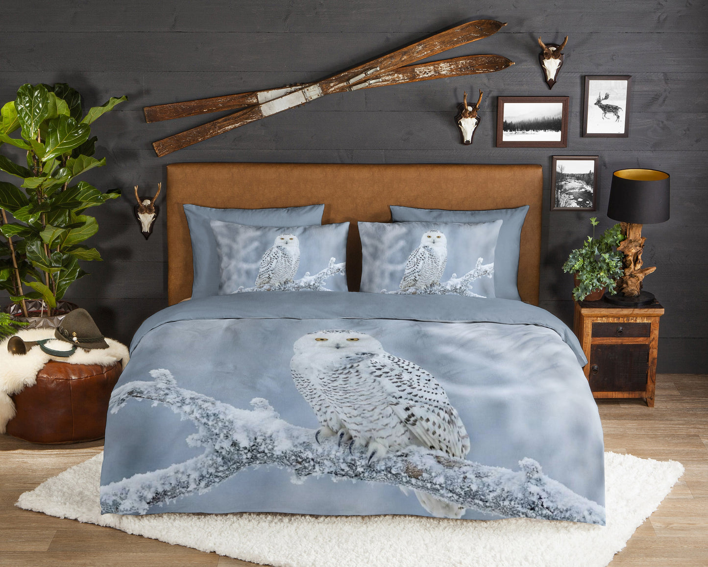 Dekbedovertrek Good Morning Redmond flanel - 1 persoons 140Ã—200/220 cm