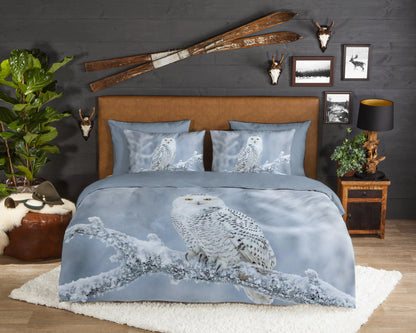 Dekbedovertrek Good Morning Redmond flanel - Lits jumeaux 240x200/220 cm