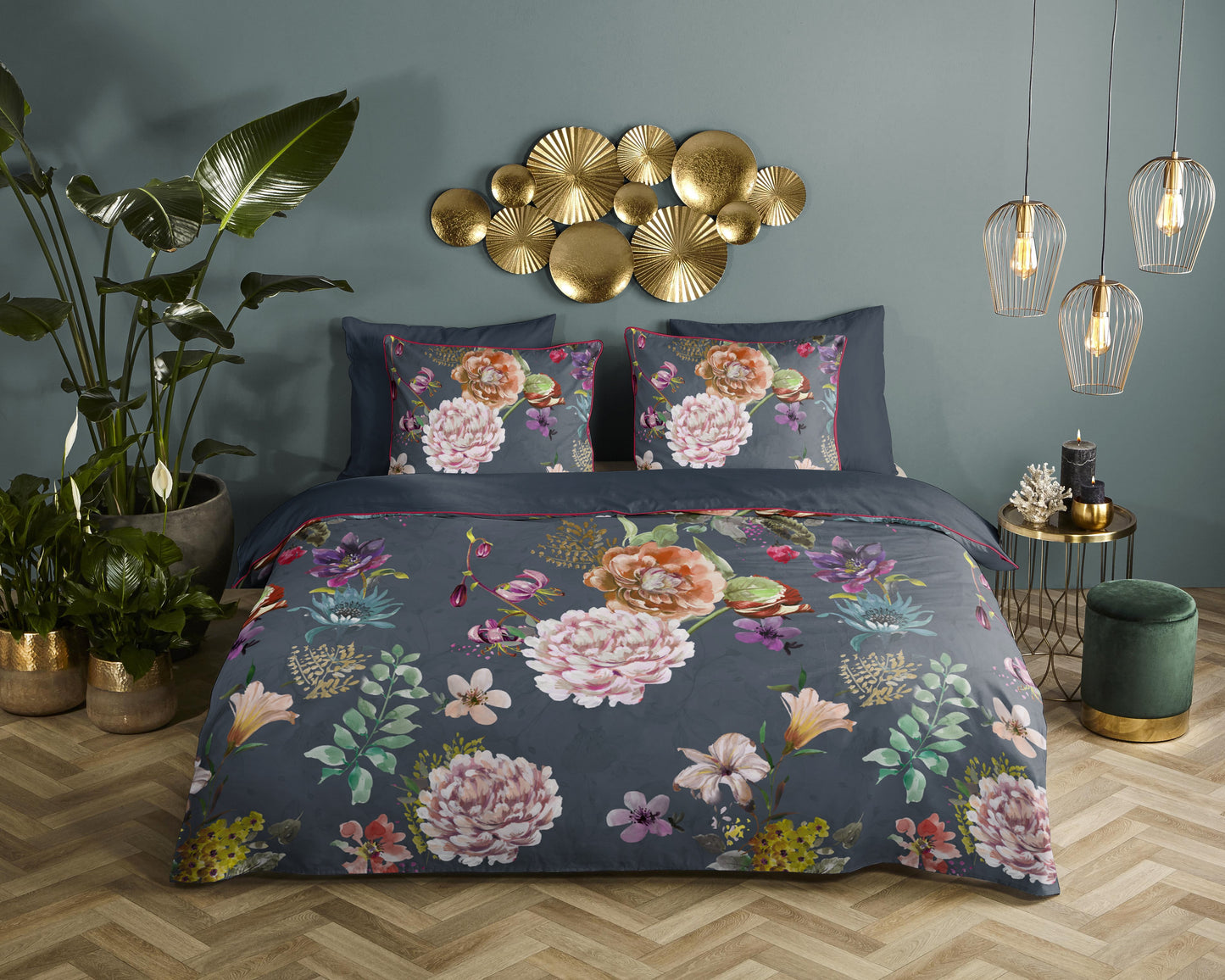 Dekbedovertrek Descanso Parma - 1 persoons 140Ã—200/220 cm