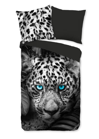 Dekbedovertrek Pure microvezel Blue Eyes - Duitsland 135x200 + 1* 80x80 cm