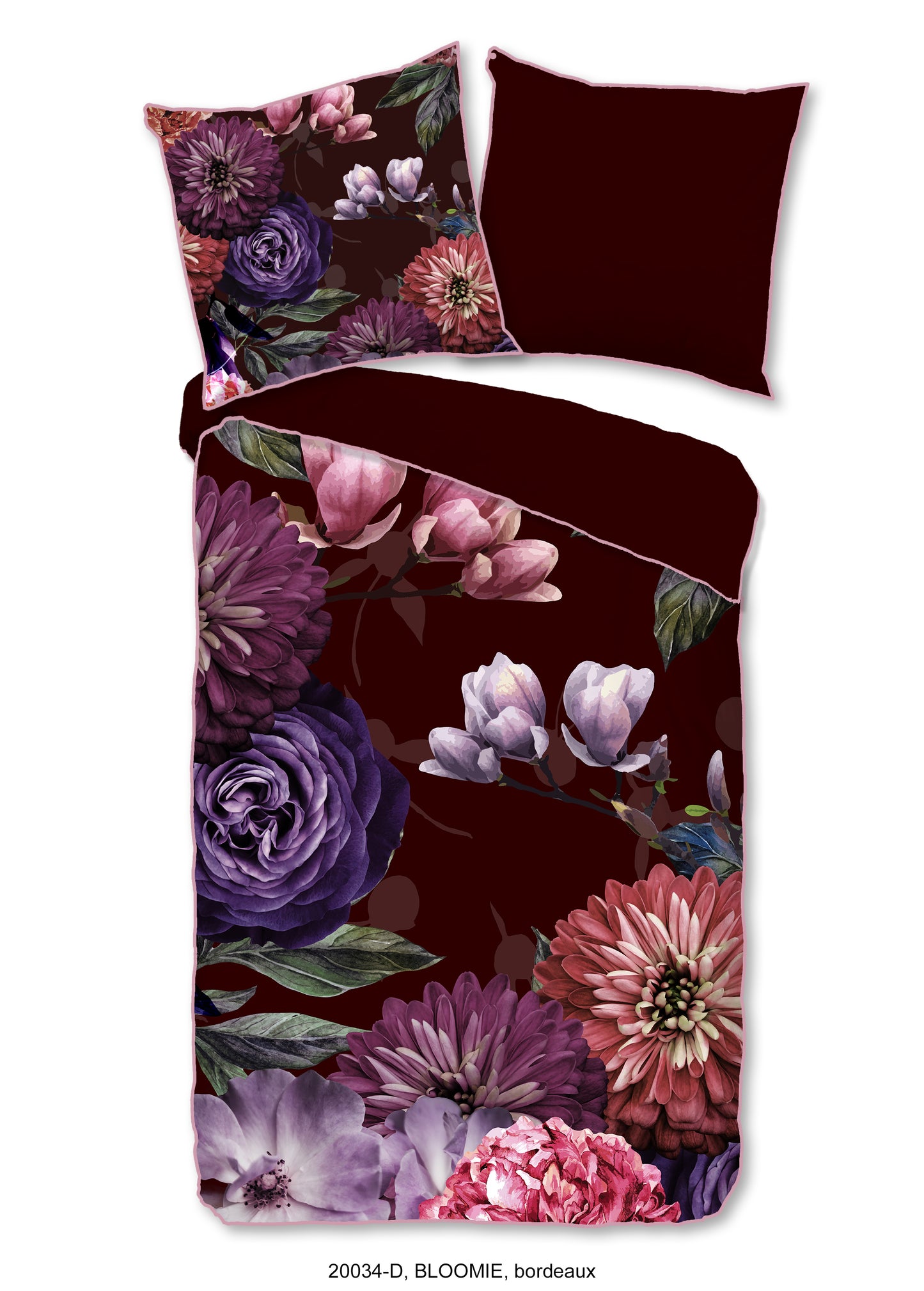 Dekbedovertrek Descanso Bloomie - Duitsland 155x220 + 1* 80x80 cm