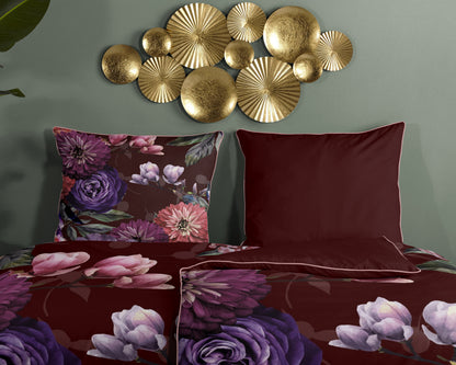 Dekbedovertrek Descanso Bloomie - Duitsland 155x220 + 1* 80x80 cm