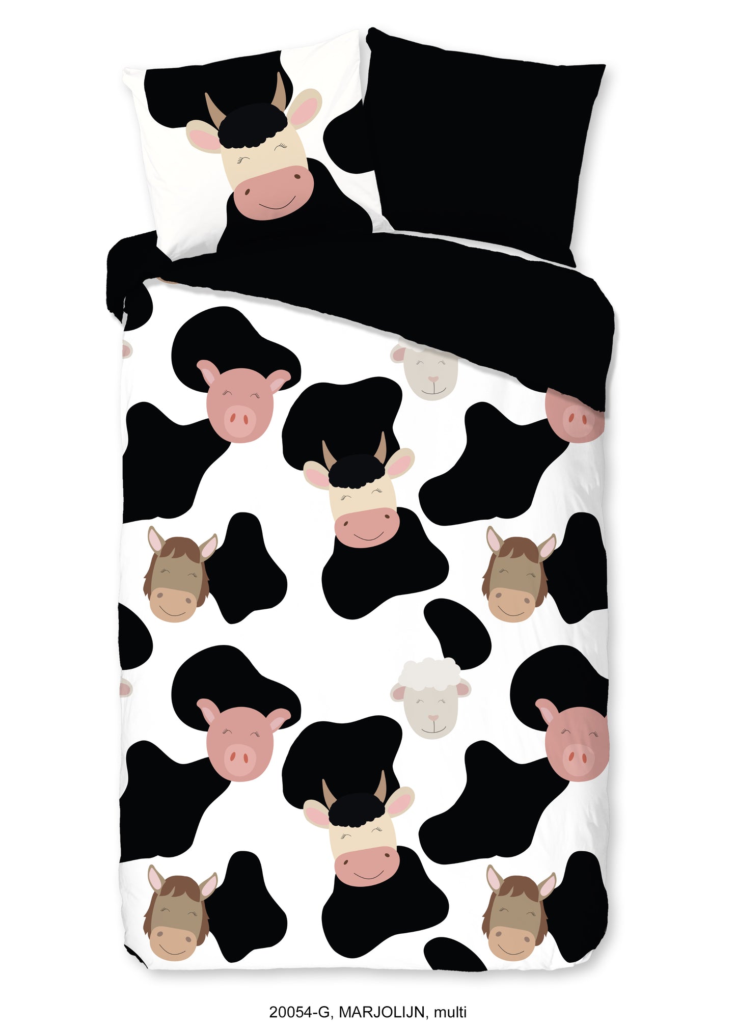 Kinderdekbedovertrek Good Morning Marjolijn - 1 persoons 140Ã—200/220 cm