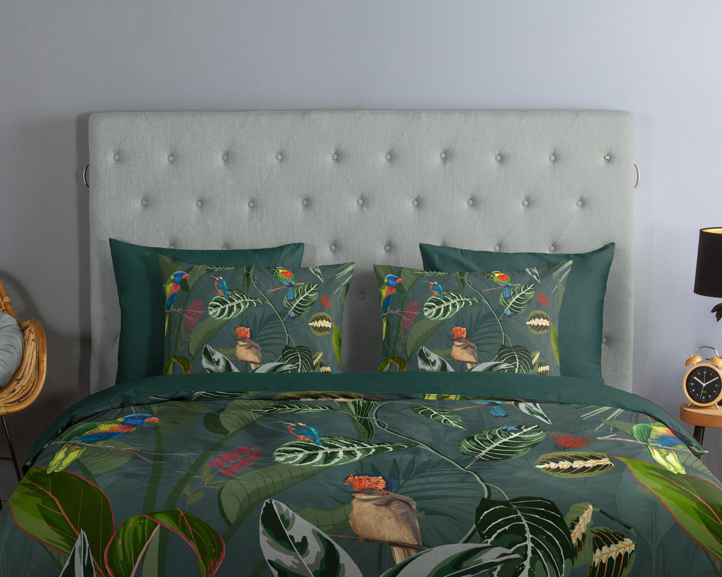 Dekbedovertrek Good Morning Charlotte - Lits jumeaux 240x200/220 cm