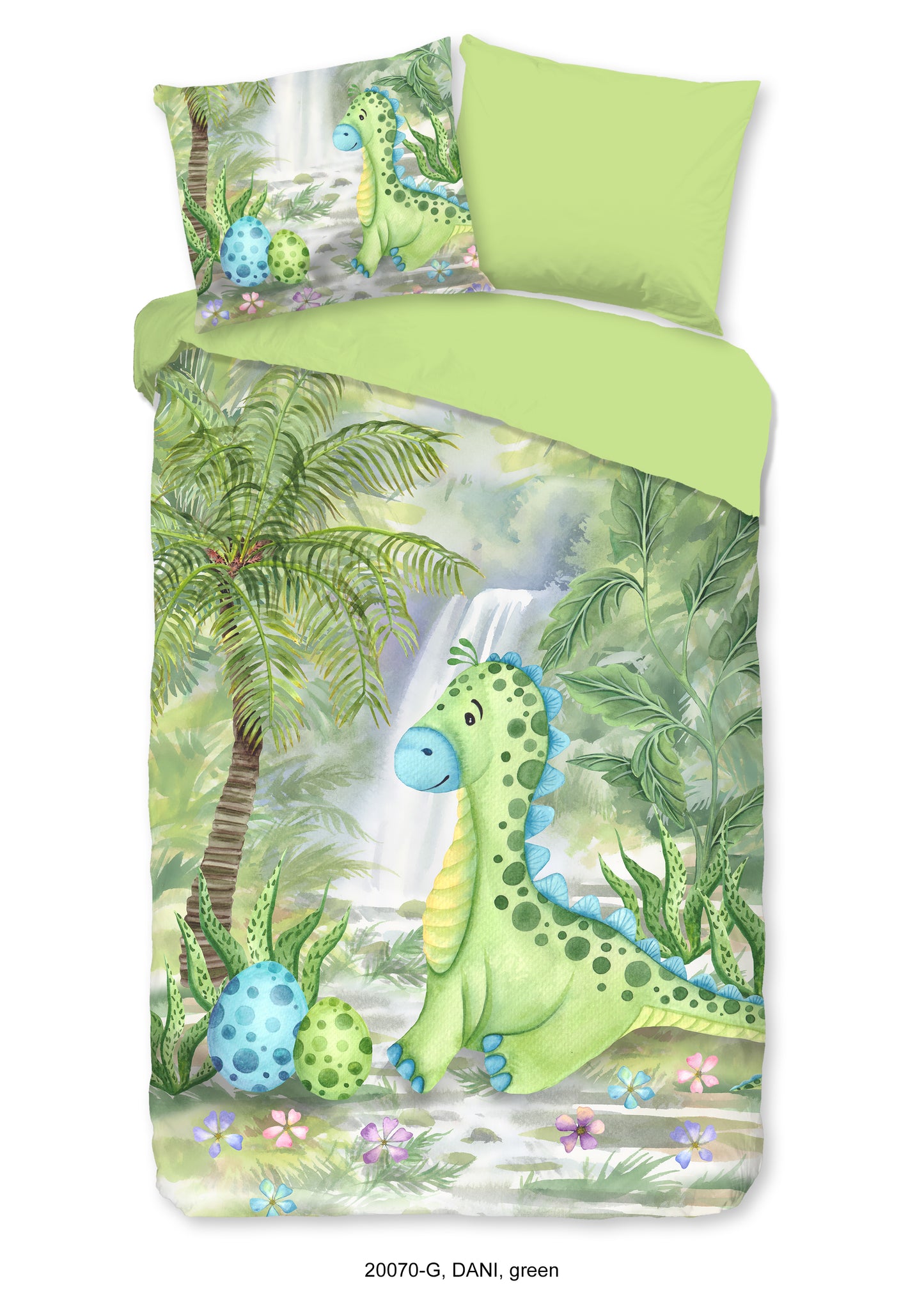 Kinderdekbedovertrek Good Morning Dani - 1 persoons 140Ã—200/220 cm