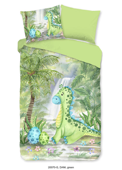 Kinderdekbedovertrek Good Morning Dani - 1 persoons 140Ã—200/220 cm