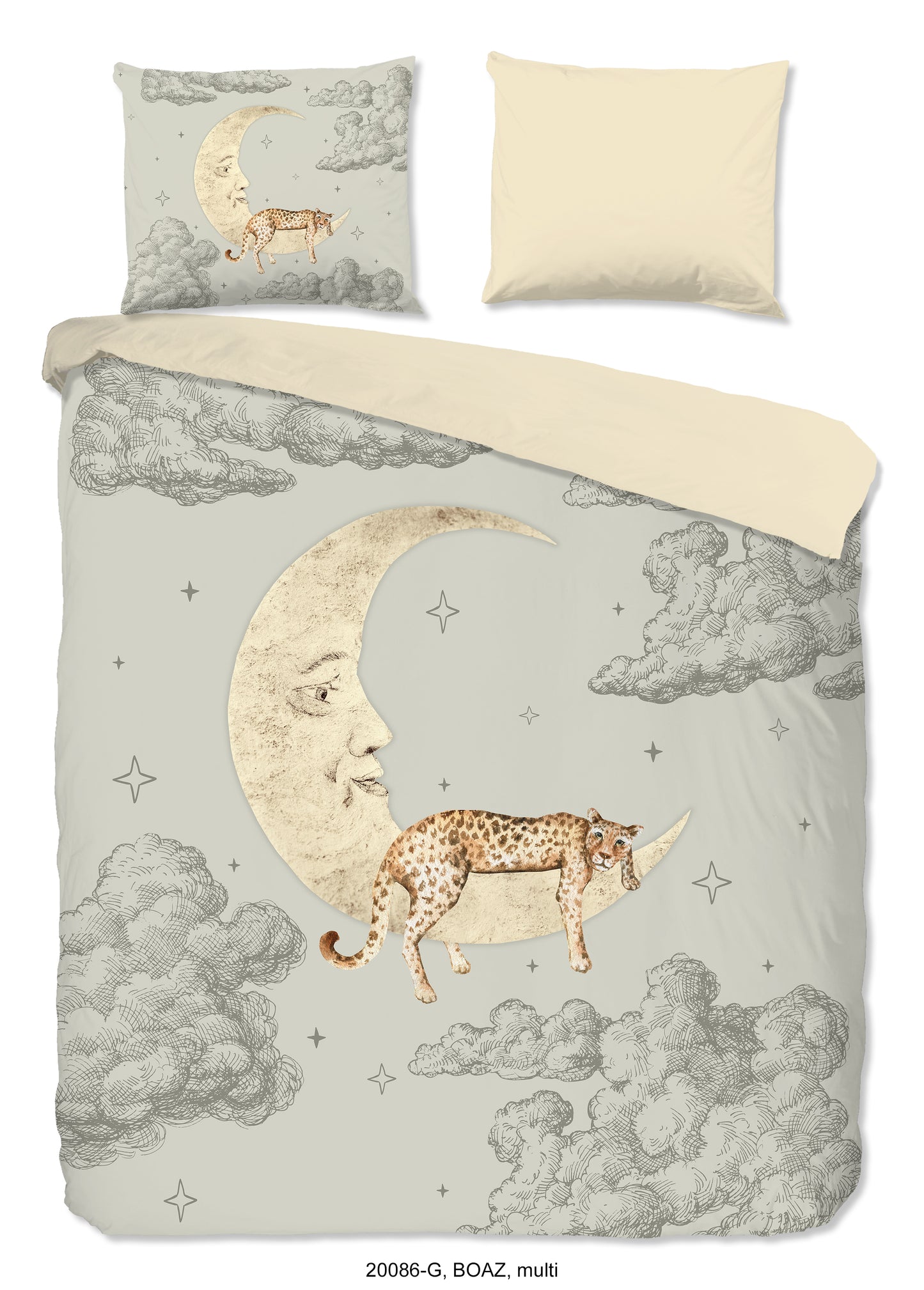 Dekbedovertrek Good Morning Boaz - Lits jumeaux 240x200/220 cm