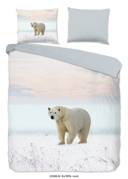 Dekbedovertrek Pure microvezel Bjorn - Lits jumeaux 240x200/220 cm