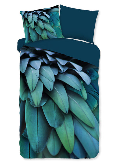 Dekbedovertrek Pure microvezel Heather - 1 persoons 140Ã—200/220 cm