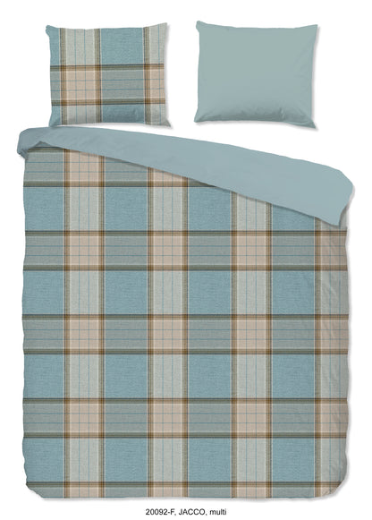 Dekbedovertrek Good Morning Flanel Jacco - 2 persoons 200x200/220 cm