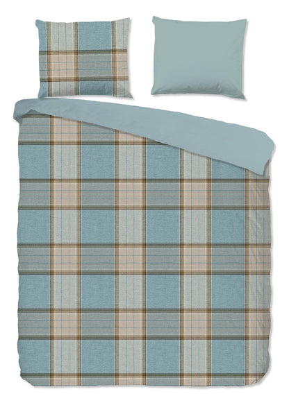 Dekbedovertrek Good Morning Flanel Jacco - Lits jumeaux XL 260x200/220 cm