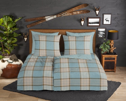 Dekbedovertrek Good Morning Flanel Jacco - Duitsland 135x200 + 1* 80x80 cm