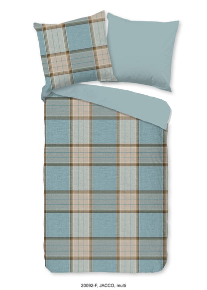 Dekbedovertrek Good Morning Flanel Jacco - Duitsland 200x200 + 2* 80x80 cm